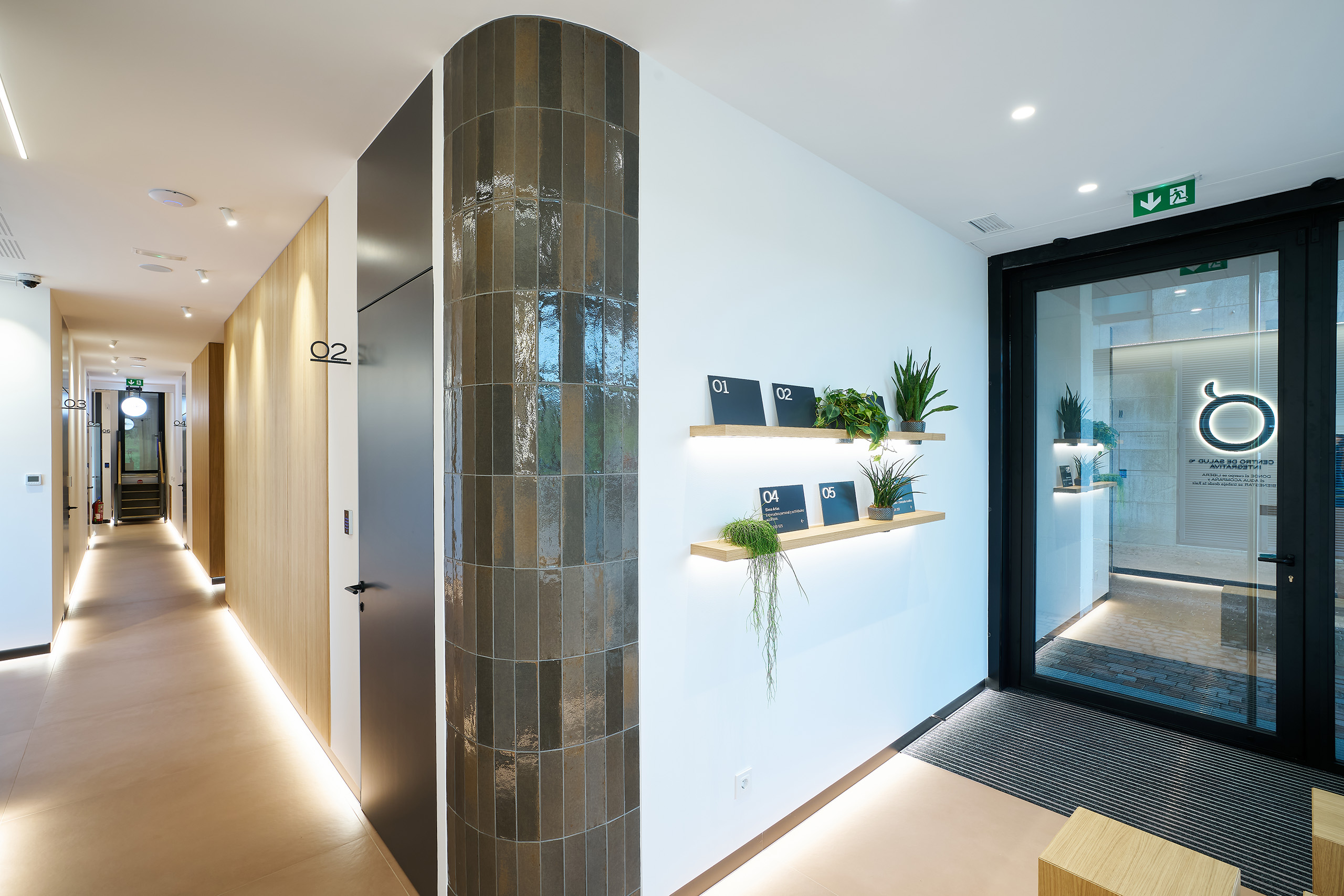 Hall entrada Centro Salud Integrativa Orgánica